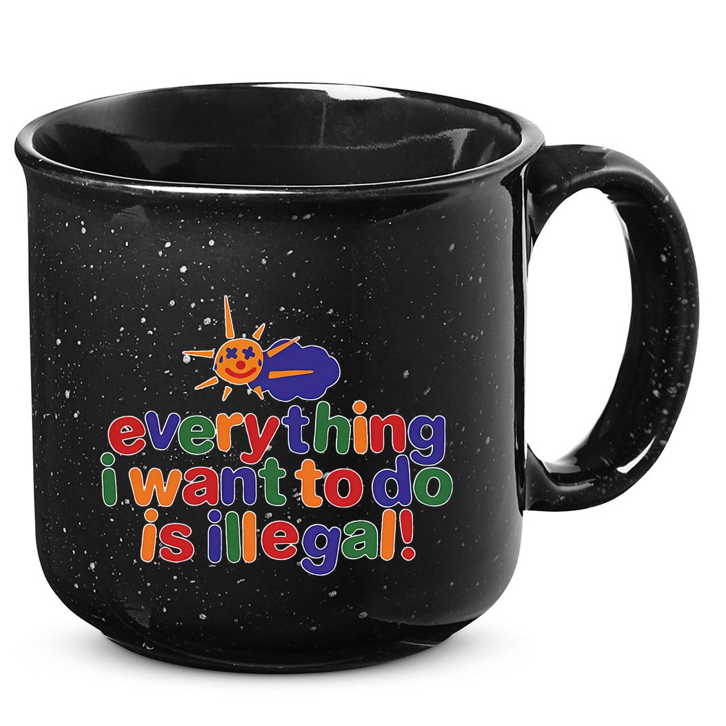 Excavator Lover Vintage Just A Girl Who Loves Excavators 15oz Campfire Ceramic Mug