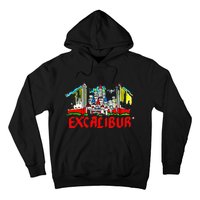 Excalibur Las Vegas Hotel Casino Retro Vintage Hoodie