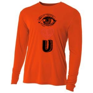 Eye Love You Gift Cooling Performance Long Sleeve Crew