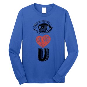 Eye Love You Gift Long Sleeve Shirt