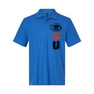 Eye Love You Gift Softstyle Adult Sport Polo