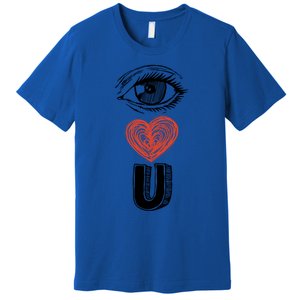 Eye Love You Gift Premium T-Shirt