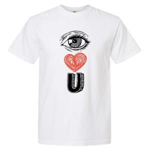 Eye Love You Gift Garment-Dyed Heavyweight T-Shirt