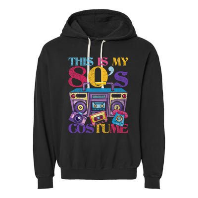 Eighties Music 1980s Generation 80s Costume Party Retro 80s Garment-Dyed Fleece Hoodie