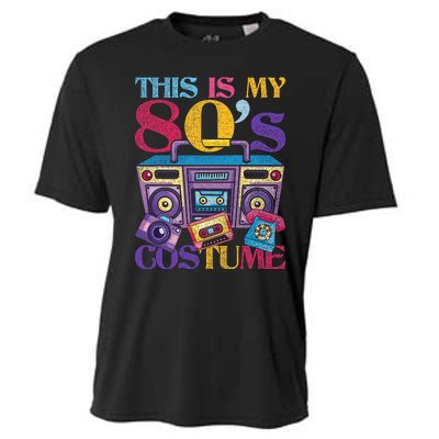 Eighties Music 1980s Generation 80s Costume Party Retro 80s Cooling Performance Crew T-Shirt