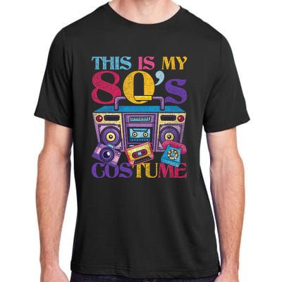 Eighties Music 1980s Generation 80s Costume Party Retro 80s Adult ChromaSoft Performance T-Shirt