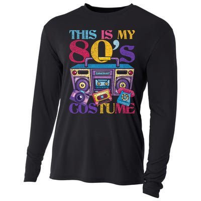 Eighties Music 1980s Generation 80s Costume Party Retro 80s Cooling Performance Long Sleeve Crew