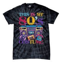 Eighties Music 1980s Generation 80s Costume Party Retro 80s Tie-Dye T-Shirt