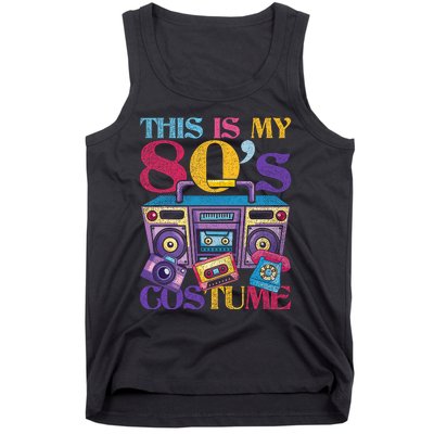 Eighties Music 1980s Generation 80s Costume Party Retro 80s Tank Top