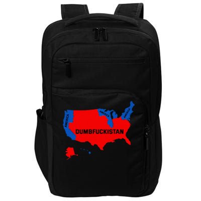 Election Map 2024 United States Of America Dumbfuckistan Impact Tech Backpack