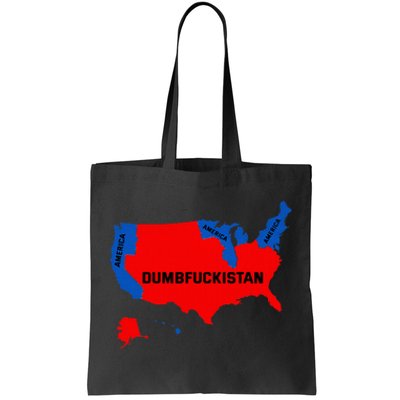 Election Map 2024 United States Of America Dumbfuckistan Tote Bag