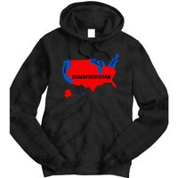 Election Map 2024 United States Of America Dumbfuckistan Tie Dye Hoodie