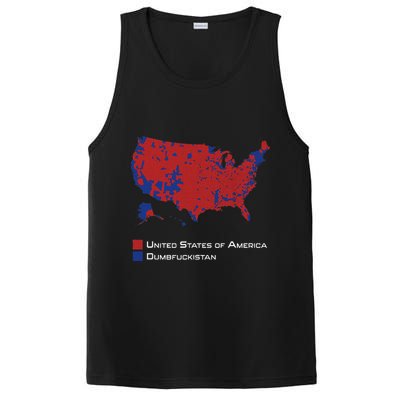 Election Map 2024 United States Of America Dumbfuckistan PosiCharge Competitor Tank