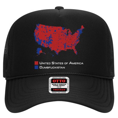 Election Map 2024 United States Of America Dumbfuckistan Trucker Hat