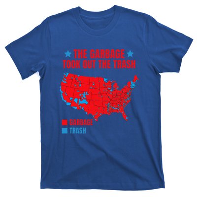 Electoral Map 2024 The Garbage Took Out The Trash T-Shirt