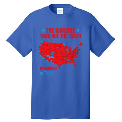 Electoral Map 2024 The Garbage Took Out The Trash Tall T-Shirt