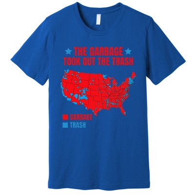 Electoral Map 2024 The Garbage Took Out The Trash Premium T-Shirt