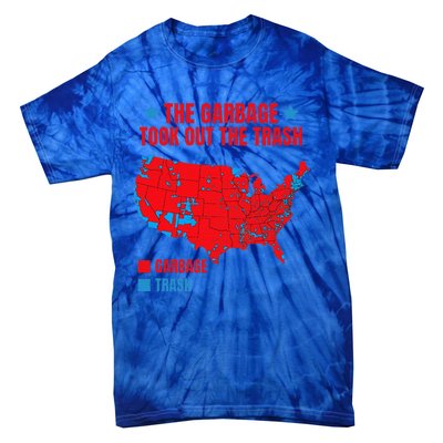 Electoral Map 2024 The Garbage Took Out The Trash Tie-Dye T-Shirt