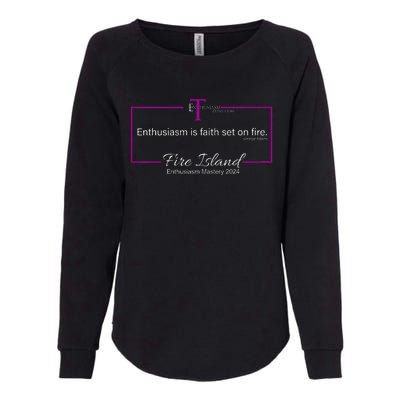 Enthusiasm Mastery 2024 Womens California Wash Sweatshirt