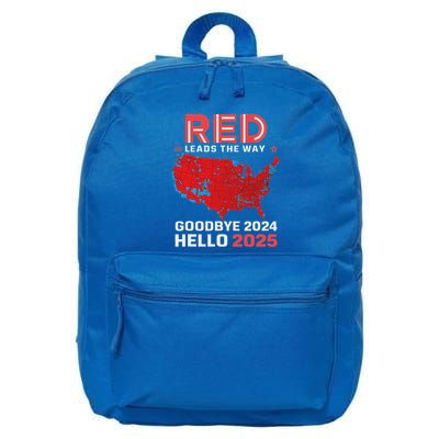 Election Map 2024 Usa Goodbye 2024 Hello 2025 16 in Basic Backpack