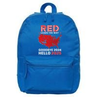 Election Map 2024 Usa Goodbye 2024 Hello 2025 16 in Basic Backpack