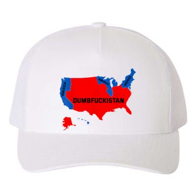 Election Map 2024 United States Of America Dumbfuckistan Yupoong Adult 5-Panel Trucker Hat