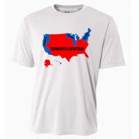 Election Map 2024 United States Of America Dumbfuckistan Cooling Performance Crew T-Shirt