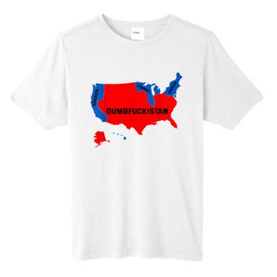 Election Map 2024 United States Of America Dumbfuckistan Tall Fusion ChromaSoft Performance T-Shirt