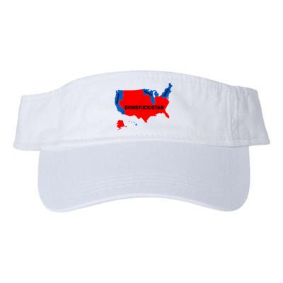 Election Map 2024 United States Of America Dumbfuckistan Valucap Bio-Washed Visor