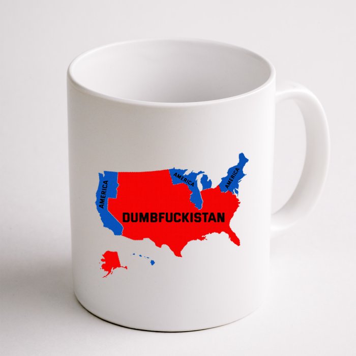 Election Map 2024 United States Of America Dumbfuckistan Coffee Mug