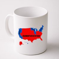 Election Map 2024 United States Of America Dumbfuckistan Coffee Mug