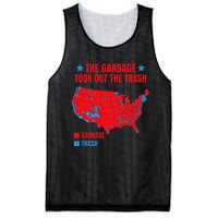 Electoral Map 2024 The Garbage Took Out The Trash Trump 312 Mesh Reversible Basketball Jersey Tank