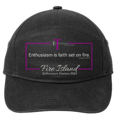 Enthusiasm Mastery 2024 7-Panel Snapback Hat