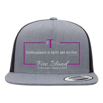 Enthusiasm Mastery 2024 Flat Bill Trucker Hat