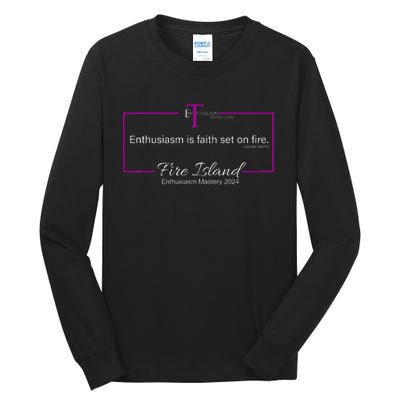 Enthusiasm Mastery 2024 Tall Long Sleeve T-Shirt