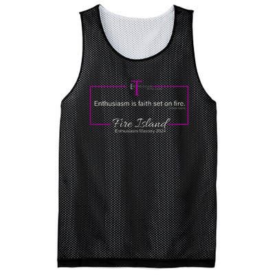 Enthusiasm Mastery 2024 Mesh Reversible Basketball Jersey Tank