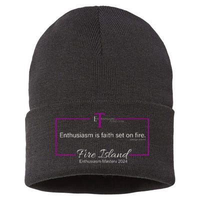 Enthusiasm Mastery 2024 Sustainable Knit Beanie