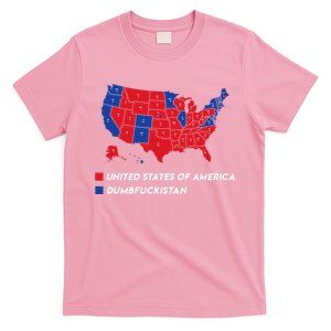 Election Map 2024 United States Of America Dumbfuckistan T-Shirt