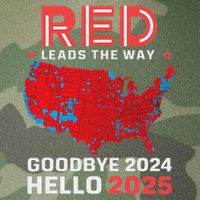 Election Map 2024 Usa Goodbye 2024 Hello 2025 New Year 2025 Legacy Tie Dye Trucker Hat