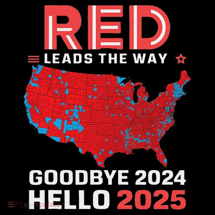 Election Map 2024 Usa Goodbye 2024 Hello 2025 New Year 2025 Stripe Pom Pom Beanie