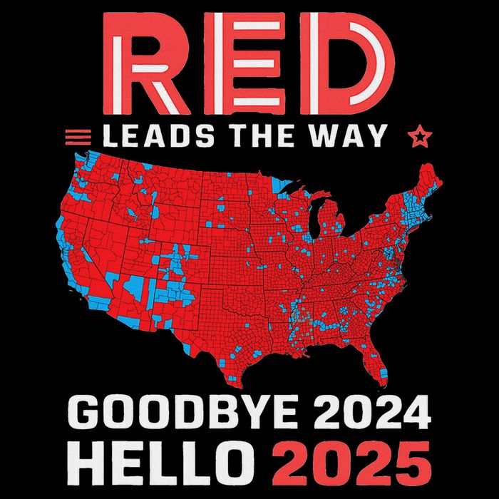 Election Map 2024 Usa Goodbye 2024 Hello 2025 New Year 2025 Drawstring Bag