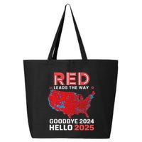 Election Map 2024 Usa Goodbye 2024 Hello 2025 New Year 2025 25L Jumbo Tote