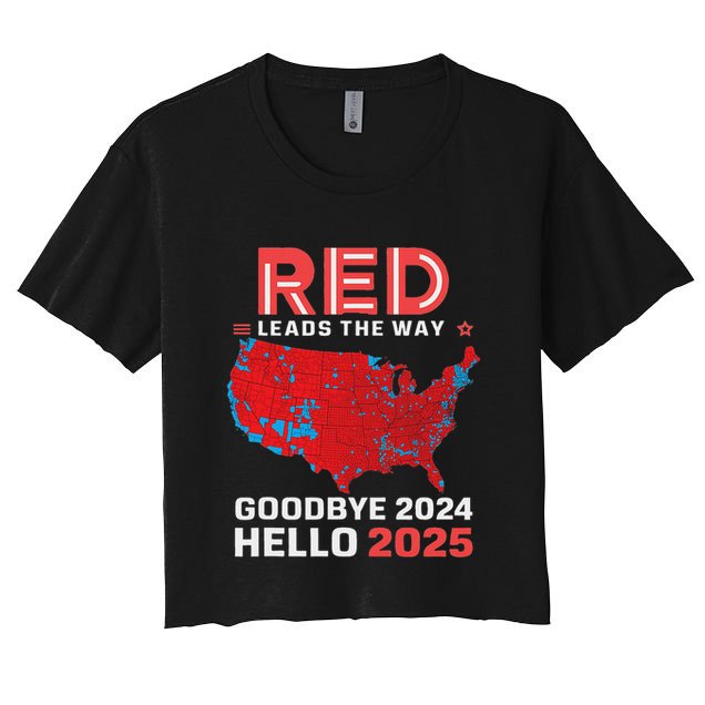 Election Map 2024 Usa Goodbye 2024 Hello 2025 New Year 2025 Crop Top