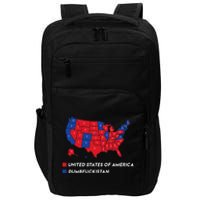 Election Map 2024 United States Of America Dumbfuckistan Impact Tech Backpack