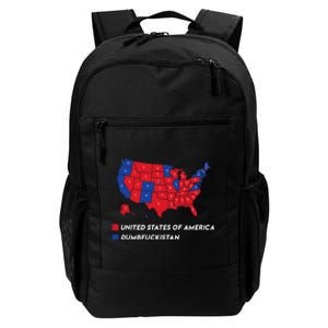 Election Map 2024 United States Of America Dumbfuckistan Daily Commute Backpack