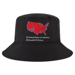 Electoral Map 2024 Donald Trump United States Of America Dumbfuckistan Cool Comfort Performance Bucket Hat