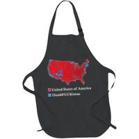 Electoral Map 2024 Donald Trump United States Of America Dumbfuckistan Apron