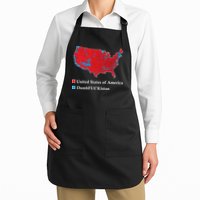Electoral Map 2024 Donald Trump United States Of America Dumbfuckistan Apron