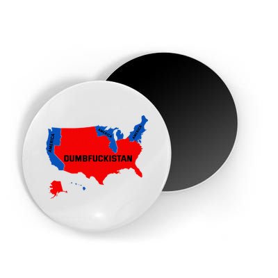 Election Map 2024 United States Of America Dumbfuckistan Magnet