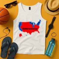 Election Map 2024 United States Of America Dumbfuckistan Tank Top